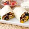 Mango Chipotle Chicken Burrito